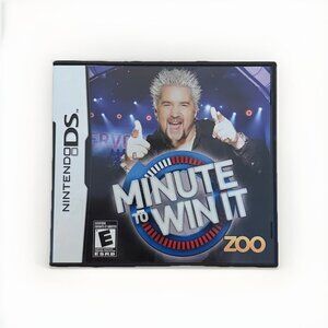 Minute to Win It (2010, Nintendo DS) Brand NEW & Sealed w/ Guy Fieri